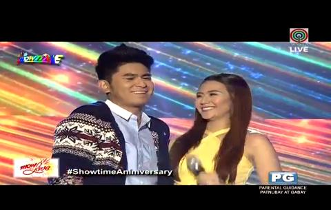 I'll never go far away from you 🎤🎶🎶 
CJILES on ShowtimeAnimversary <a href="/NavatoCJ/">Christianne Navato</a> <a href="/milesocampo/">Miles O</a>