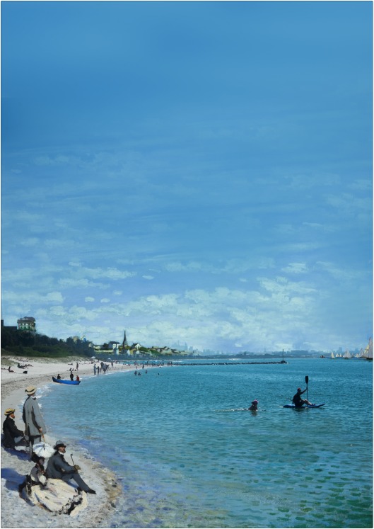 goodbyebag's tweet photo. When #Monet meets #Sydney.
#Australia #environment 
@OEHmedia @cityofsydney https://t.co/sD6B2Ziium