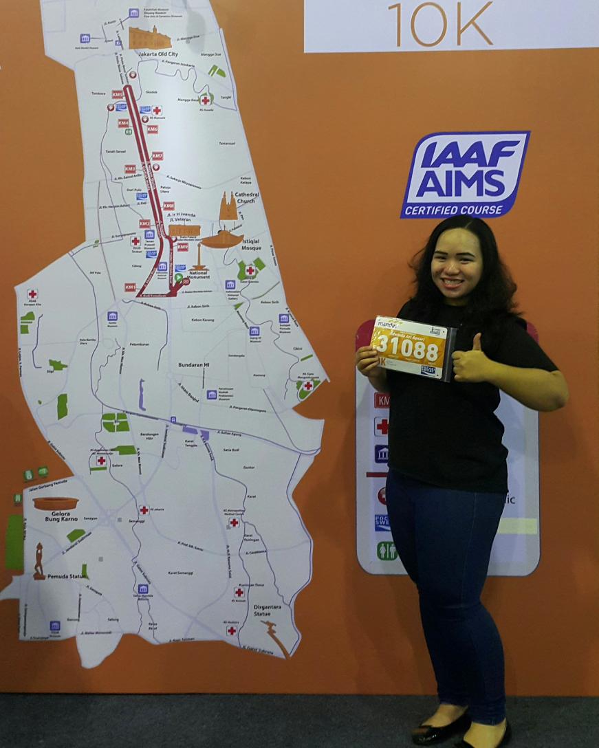 I am ready for my second 10K race tomorrow! <a href="/TheJKTMarathon/">Jakarta Marathon</a> #JakMar2015