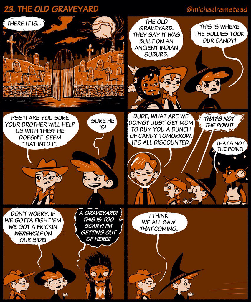 Halloween comic! Day 23! 