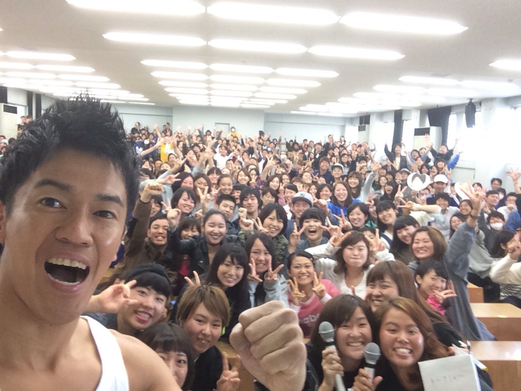 日本女子体育大学の健美祭 満席で盛り上げてくれた皆さんありがとう 元気になったわー また会いましょう 武井壮 Scoopnest