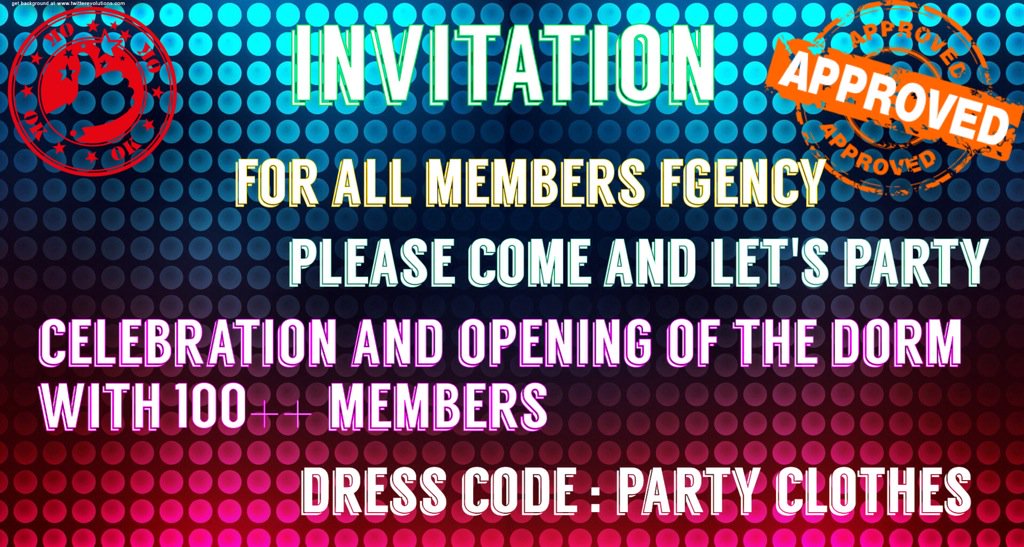 This tonight! Let's party guys~~