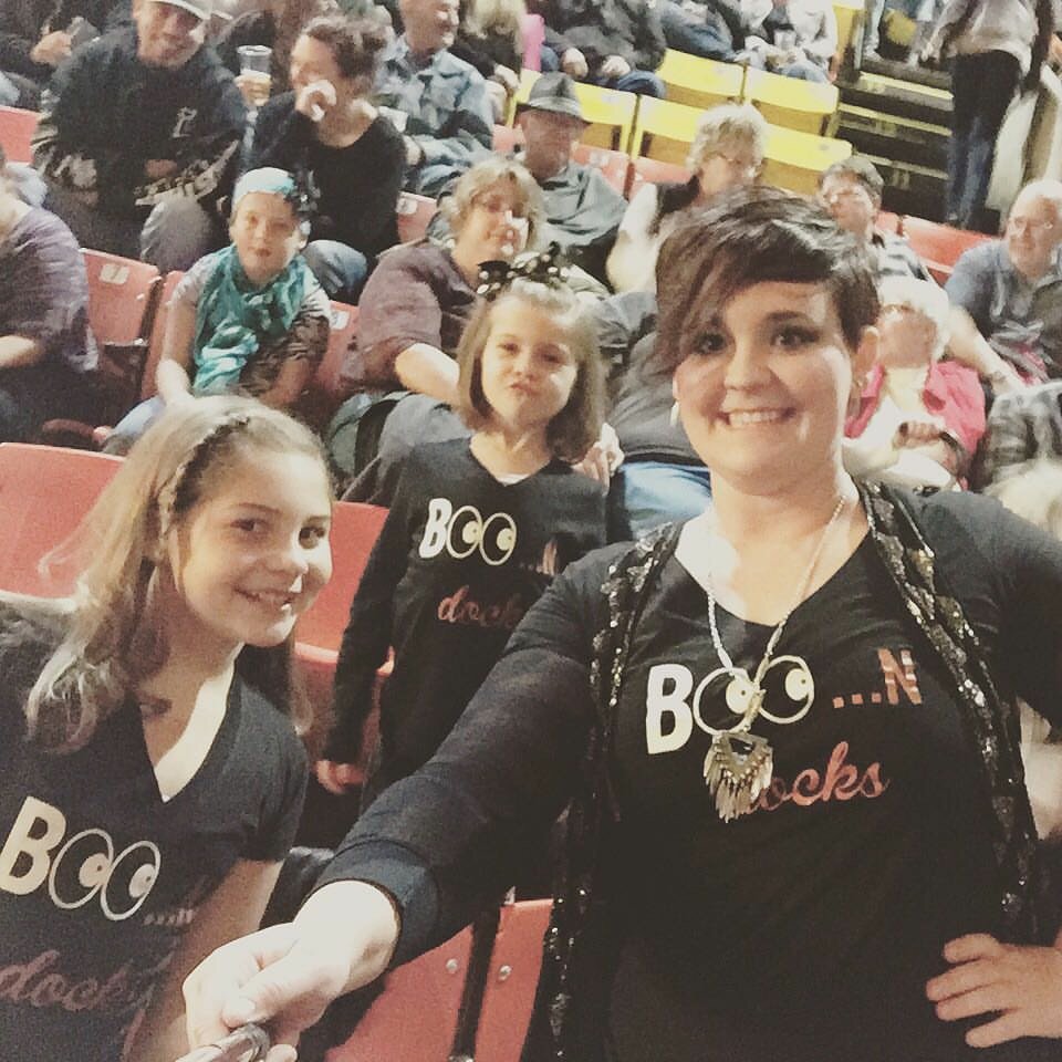 Keri_Fish's tweet photo. @littlebigtown some of your biggest fans from NE at tonight's concert in Rapid City! Happy Halloween#BOOndocks https://t.co/VJAOZ0pDTC