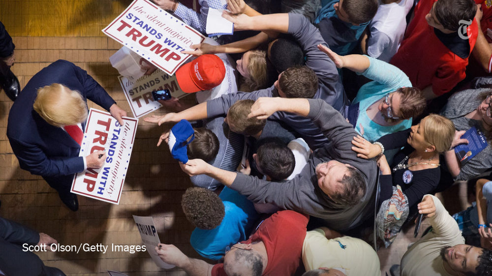 nytimes's tweet photo. Jeb Bush cuts costs, Ben Carson eclipses Donald Trump in Iowa and the GOP frets https://t.co/M50Fq7ViLo https://t.co/RSWsR5Gbuj