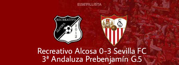 Resultados #SFCCantera
El #SevillaFCPrebenjB de <a href="/RamosPalomo/">Antonio Ramos</a> derrotó a domicilio a <a href="/RVOALCOSA/">C.D. RVO. ALCOSA</a>