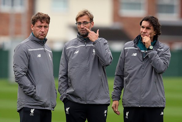 LosingtheKlopp's tweet photo. When Joe Allen introduces himself as the Welsh Xavi.... #KloppLFC https://t.co/ApEAZdq9nn