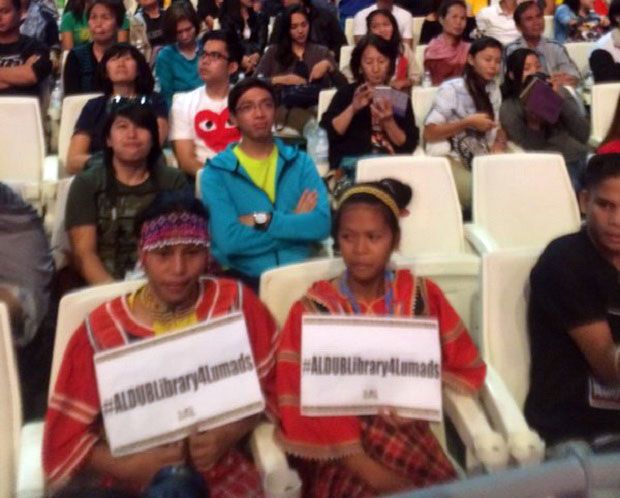 sharemsomelove's tweet photo. They're one of the many beneficiaries of the "Ang Tamang Panahon" concert. #ALDubEBTamangPanahon #ShareSomeLove https://t.co/P886y1ruoN
