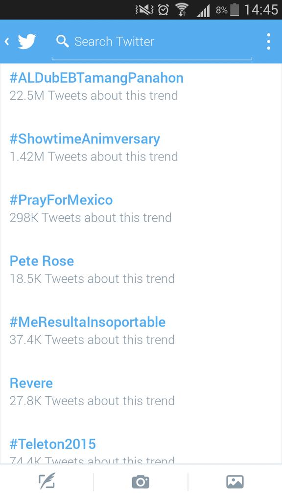 angelgot7stay's tweet photo. HALA TWENTY TWO POINT FIVE AGAD ILANG MINUTO PALANG HAHAHA

ASTEEEG
#ALDubEBTamangPanahon https://t.co/jKa73oPyeS
