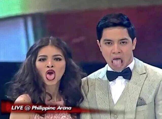 TheseDamnWords's tweet photo. Relationship goal: Be weird #ALDubEBTamangPanahon https://t.co/PNJq0ulZdr