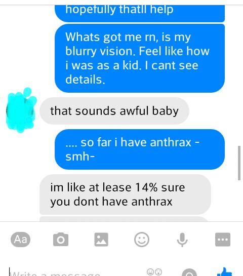 I'm pretty sick. Checking webmd, and this ensued.  Reason #754357 why I love her. https://t.co/QeCS7<a href="/tag/hottiewithabody"class="tags"><span>#hottiewithabody</span></a>
