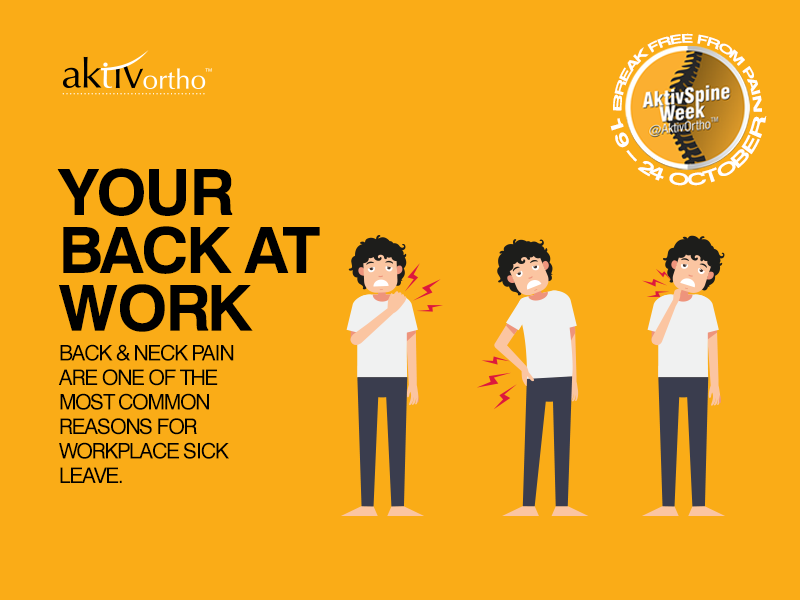 AktivHealth's tweet photo. When did you last take a leave of absence due to back/neck pain? Well, you are not alone!#YourBackAtWork #BackPain https://t.co/igwr42tpI6