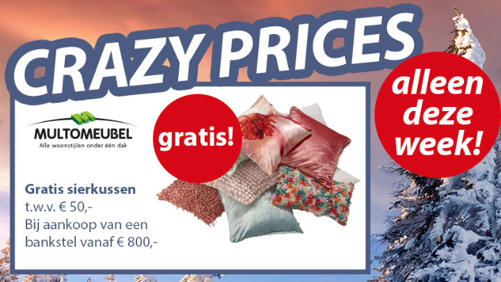 Woonrijk's tweet photo. #CrazyPrices bij @Woonrijk, in aanloop naar de #WinterfairLangedijk een week lang acties. https://t.co/Sij5ar8tfa https://t.co/CXDde0A4JL