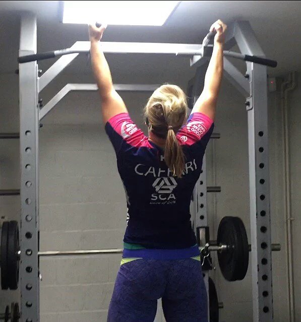 In fairness <a href="/MaryRookSailing/">Mary Rook</a> this is more pull ups than that top did with me in it!