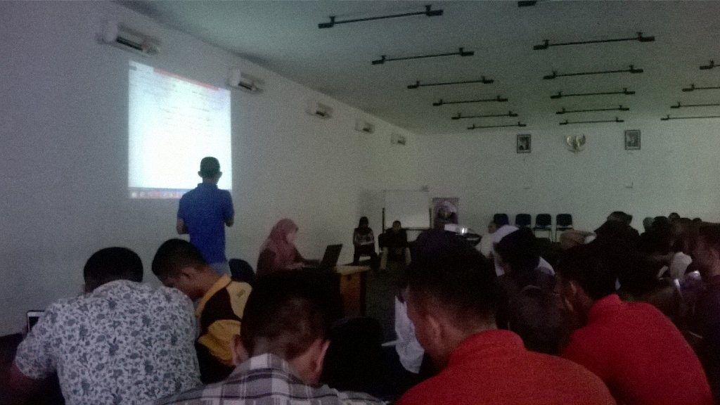 Pembacaan Program Kerja UKK (Unit Kedisiplinan Kampus) Fakultas Teknik. #MubesUnnur2015
