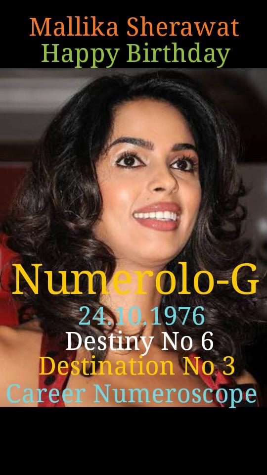 Happy Birthday Mallika Sherawat !!!! Numerolo-G 