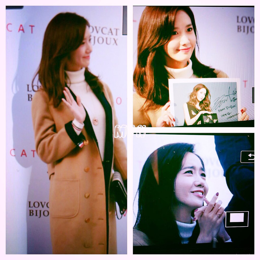 [PIC][24-10-2015]YoonA tham dự buổi fansign cho thương hiệu "LOVCAT" vào chiều nay - Page 6 CSEQKFgUsAAUWnl