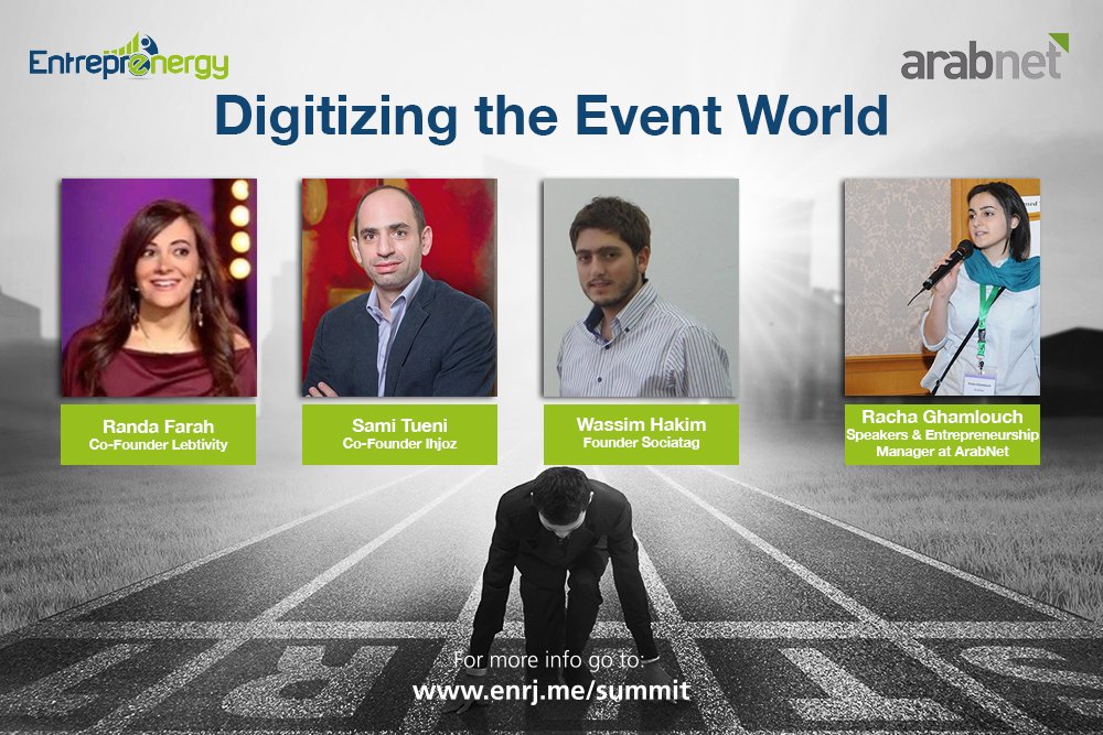 AndreAbiAwad's tweet photo. #new on @Entreprenergy Digitizing the Event World – ArabNet Panel https://t.co/qcJlDqAbyD https://t.co/ug3e80zG3N