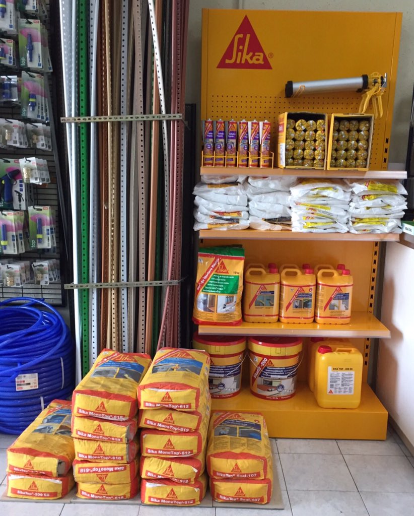 AlmacenesGomez's tweet photo. Ya tenemos en nuestras instalaciones toda la gama de productos Sika, somos distribuidores oficiales de la marca. https://t.co/AHepWRUHmE