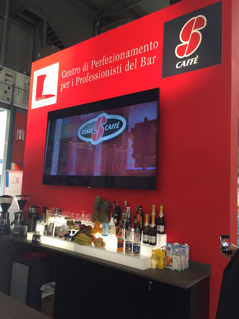 Espressoinitaly's tweet photo. Our new stand at #hostmilan #Host2015 #ESSSE come to visit us PAD 13 h06 h12 l05 l11 #miscelamasini #Giugiarodesign https://t.co/WJ2rinWD1B