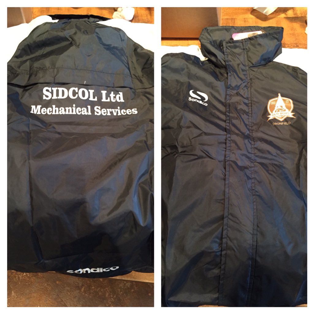 DronnyOldboysFC's tweet photo. The board would also like to thank SIDCOL Mechanical Services and Gary Colley @Colley_G for their sponsorship 👏🏻👏🏻 https://t.co/0gGD5P4XBF