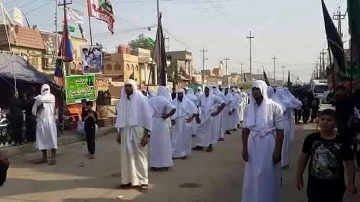 S83Husain's tweet photo. موكب عزاء حسيني للصابئه المندائيون في البصره . العراق https://t.co/AaY6A5jWMm