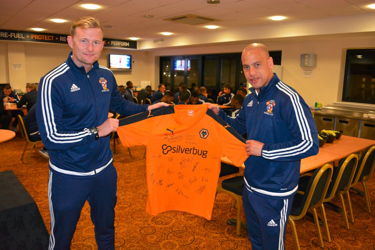 Wolves's tweet photo. Elsewhere today good luck to all local teams in FA Cup qualifying especially @SportingKhalsa Keep the dream going! https://t.co/3msCliP4N0