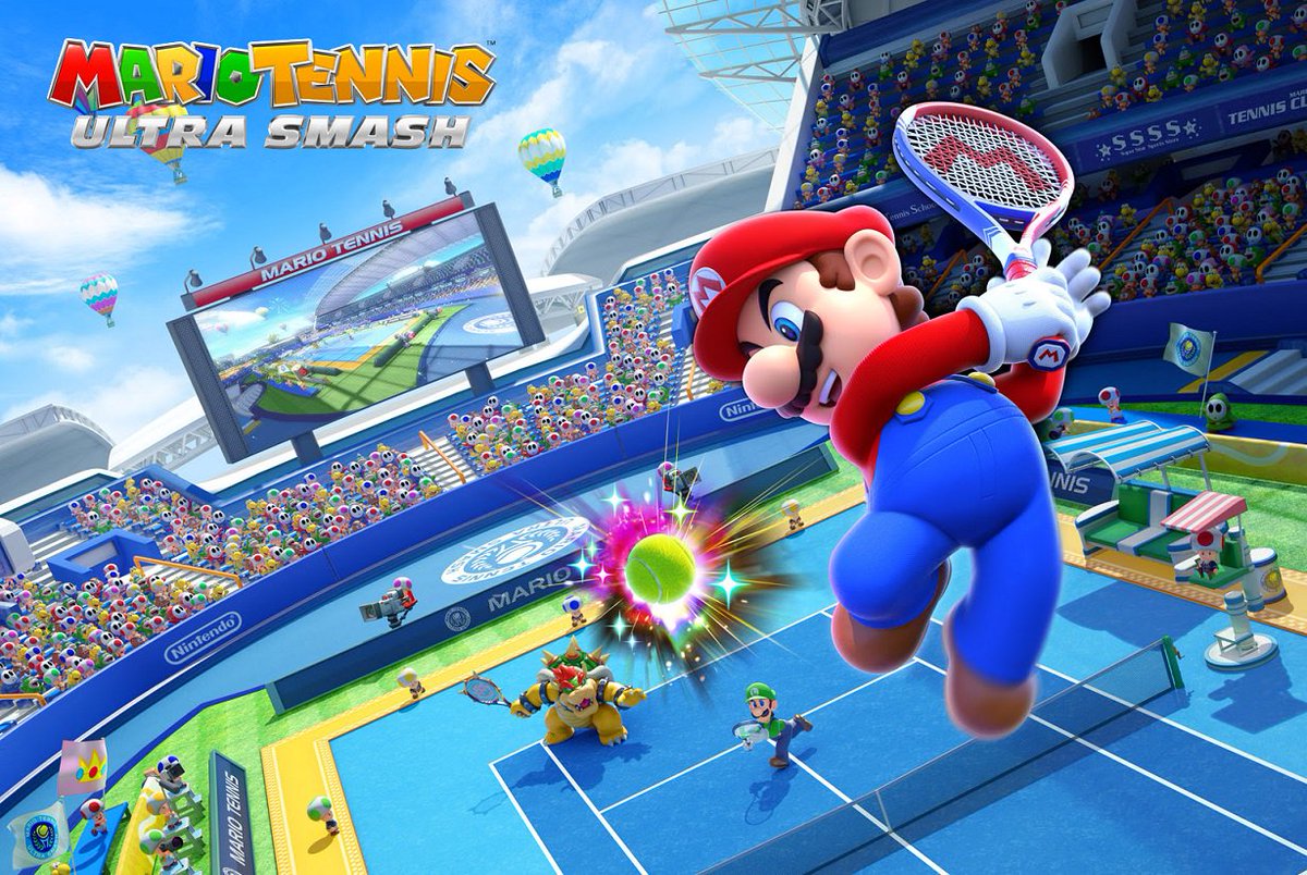 HardGame2's tweet image. [#Noticia] Mario Tennis: Ultra Smash se prepara para llegar a Europa || hardgame2.com/wii-u/mario-te…