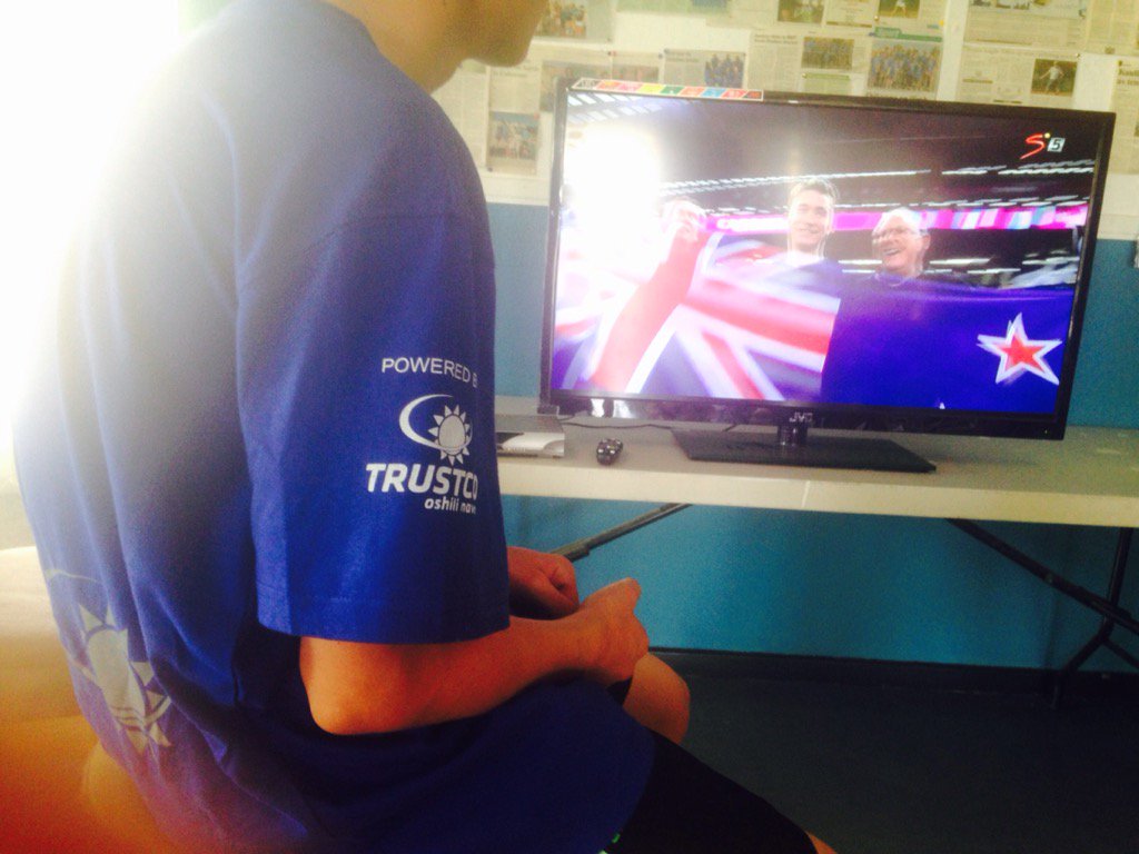 Cooling off after a nail biting game, <a href="/Trustco_Group/">TTO</a> sponsored national junior champs watch some rugby