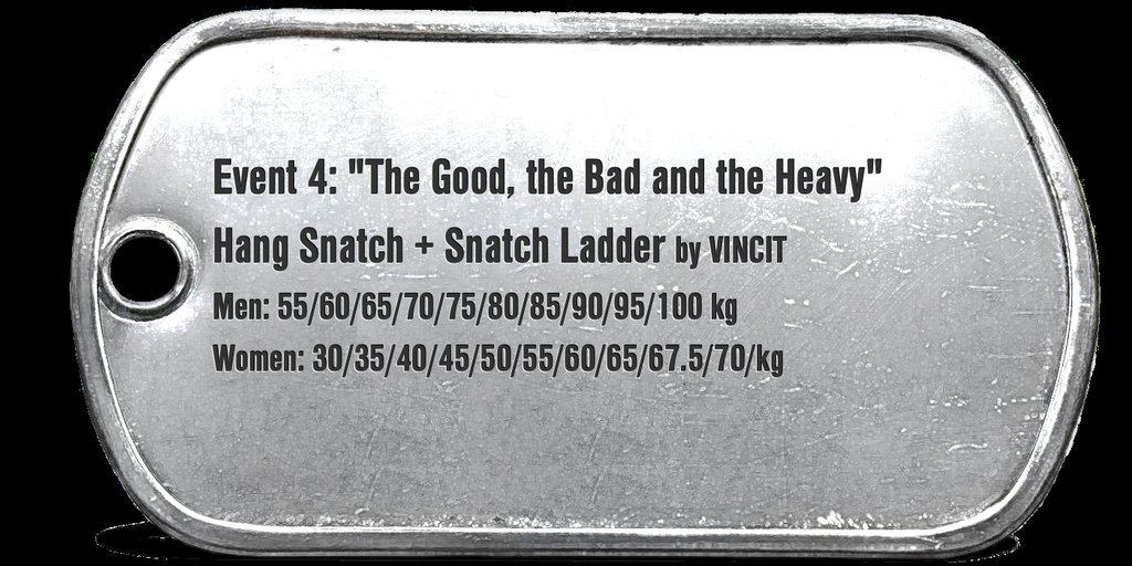 Unbroken8000's tweet photo. Seuraavaksi The Good, the Bad and the Heavy jossa tempaustaitoja testataan huolella! #unbroken2015 #crossfit #snatch https://t.co/0YoaLtC0CC