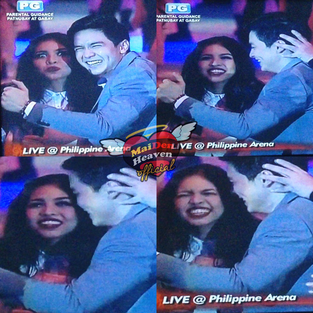 MaiDenHeavenOFC's tweet photo. Ito yung pinakamagandang FREEZE sa history ng Kalyeserye! Thank you @AngPoetNyo ! #ALDubEBTamangPanahon https://t.co/HqWaBvUwGK