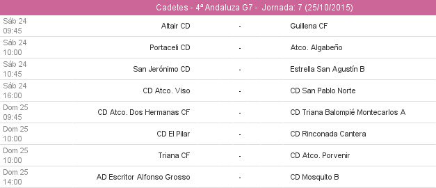 FutbolSevillan's tweet image. @TrianaClubDeFtb - @atcoporvenir Cadetes. Domingo 25 a las 10:00. tinyurl.com/ndzyfpa