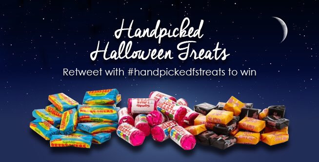 Our #competition is continuing over the #weekend. Retweet to #win these #sweets - perfect for #Halloween