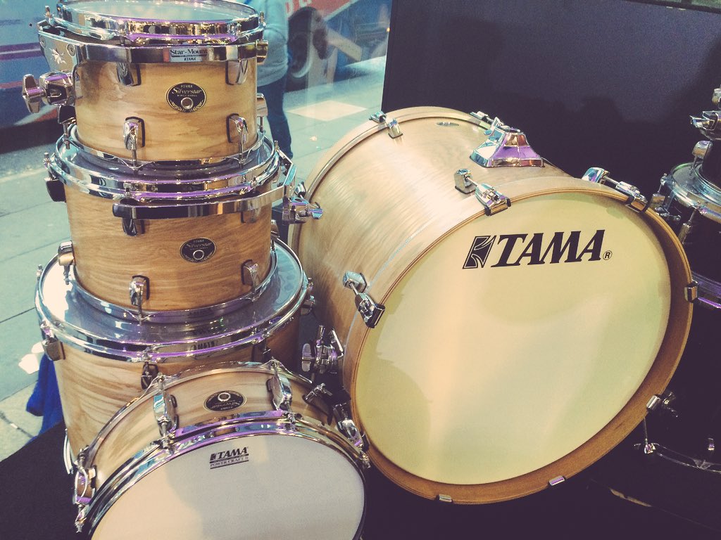 danny_mik's tweet photo. Gorgeous new @TAMAofficial #silverstar in stock now @dawsonsmusic #manchester. #drums #drummer #tama https://t.co/DehcMZhdq2