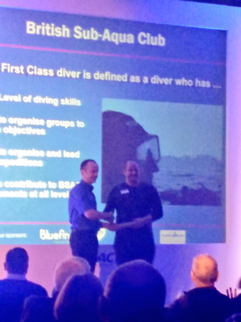 MUSACdiving's tweet photo. Well done Adam! @BSACDIVERS #bsac15conf https://t.co/MdiBGqSzmc