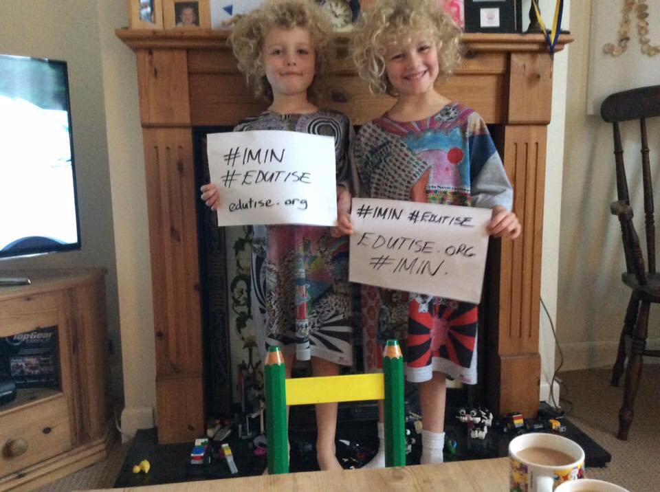 edutiseUK's tweet image. The #Edutise #Imin campaign starts today. Get you and yours in our #TV commercial by sending us a snippet of "Imin"