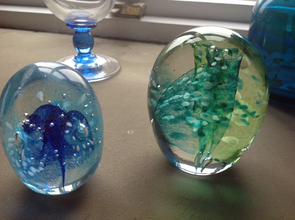 juliatetley's tweet image. New acquisition from #Sanders and Wallace #Glassmakers #pateleybridge. What a lovely job they have!!😃