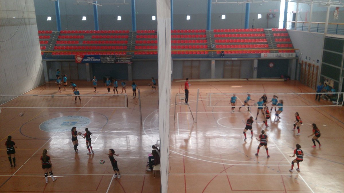 Hoy doble enfrentamiento de nuestras Cadetes con Picassent #voleydealtura
