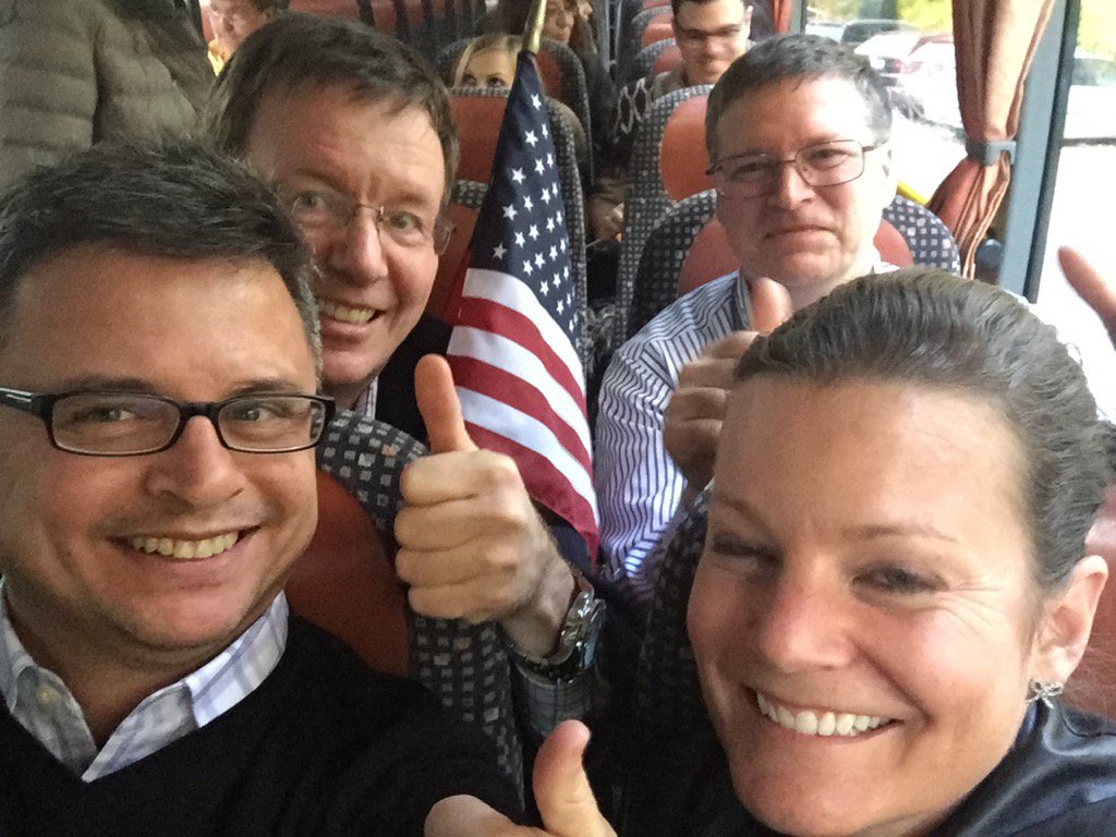 mmassaro's tweet photo. Bus tour of Mainz with (part of) the US contingent. #inpdatogether https://t.co/mThKxeZRbP