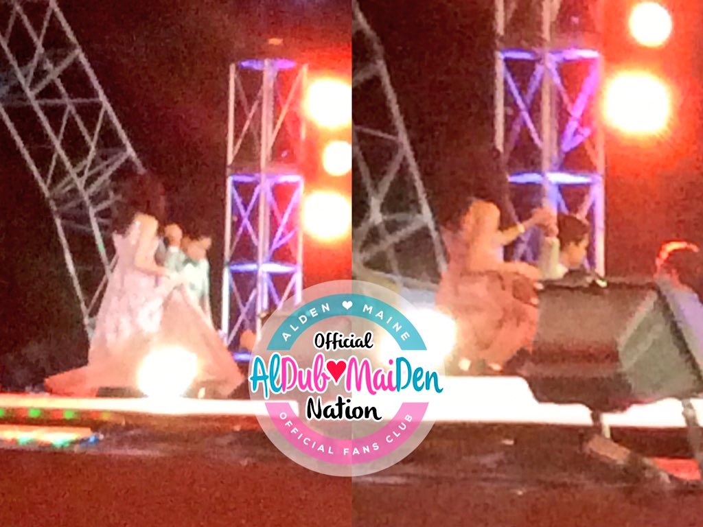 MaineAlden16's tweet photo. Yung Inalalayan ni Bae @aldenrichards02 si @mainedcm Ang gentleman mo talaga Bae! Wooooh!
#ALDubEBTamangPanahon https://t.co/BBZBXfWKjj