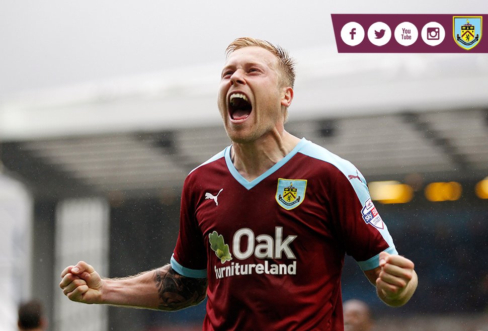 BurnleyOfficial's tweet photo. REACTION: @scottyarf says his Ewood winner was one of the best moments of his career: https://t.co/aUUOb1BRfM #BFC https://t.co/2bYbNgLjNX