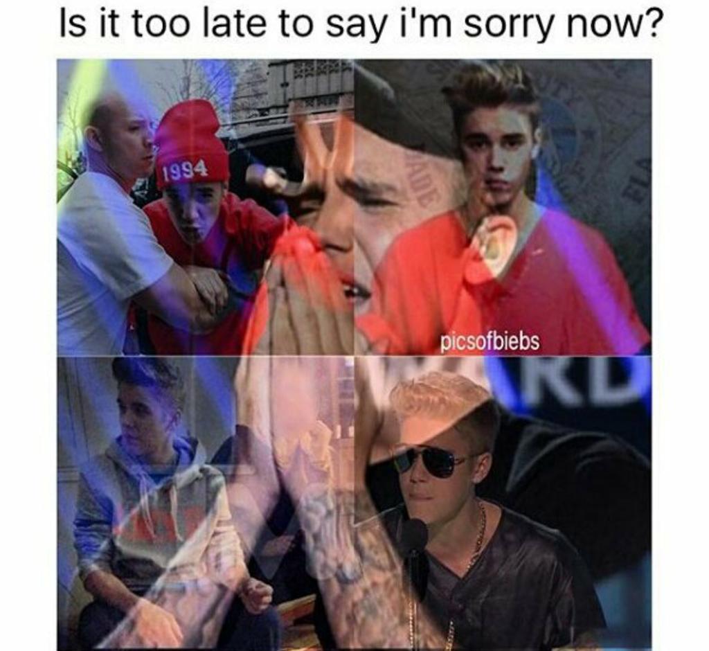 JustinBBizzle94's tweet photo. Sorry @PanicaCom  jamas es tarde para pedir perdon...RT si piensas igual @justinbieber  #EMABiggestFansJustinBieber https://t.co/AZ10BAgkfG