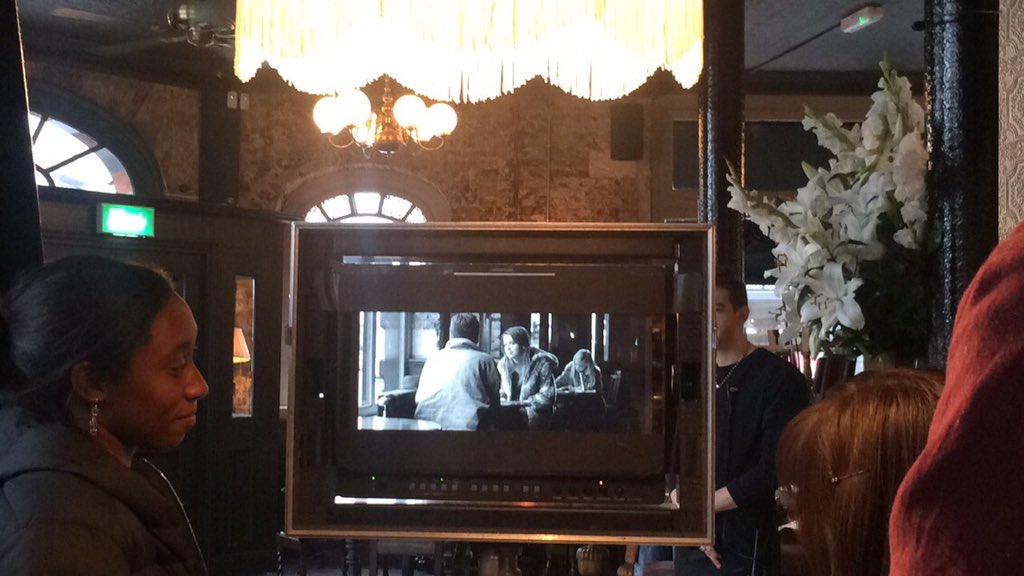 ButterflyXXFilm's tweet photo. @TheoStevenson @ThomasTurgoose1 @rosiedaydream on set Saturday's #butterflyXxfilm https://t.co/RwK77kZfDp