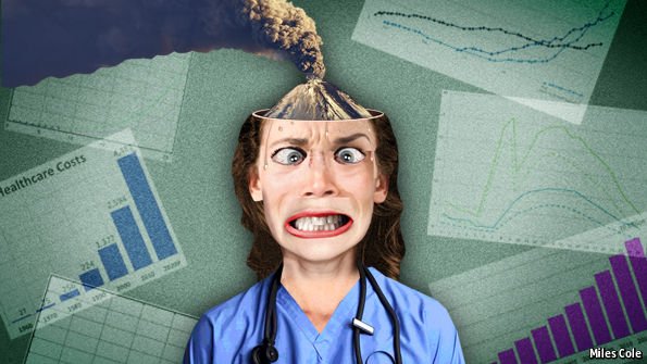 TheEconomist's tweet photo. Junior doctors in Britain will have a strike ballot over pay cuts next month. They are right https://t.co/RhxpfNnzbd https://t.co/inKoOEITjH