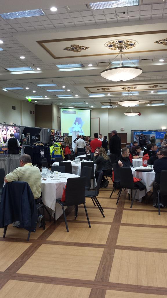 paramedicsmb's tweet photo. #InterAct2015 Day 2. Lots of action on the trade show floor. https://t.co/aq9blJCAbs