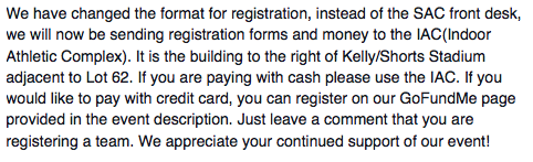 JamCentral_2015's tweet photo. Please see the picture below regarding the new registration format. The is only 13 days away! #JamCentral https://t.co/CCrxY1Vh9T