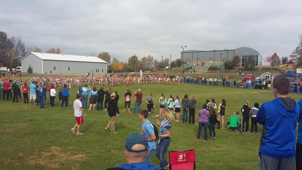 And they are off