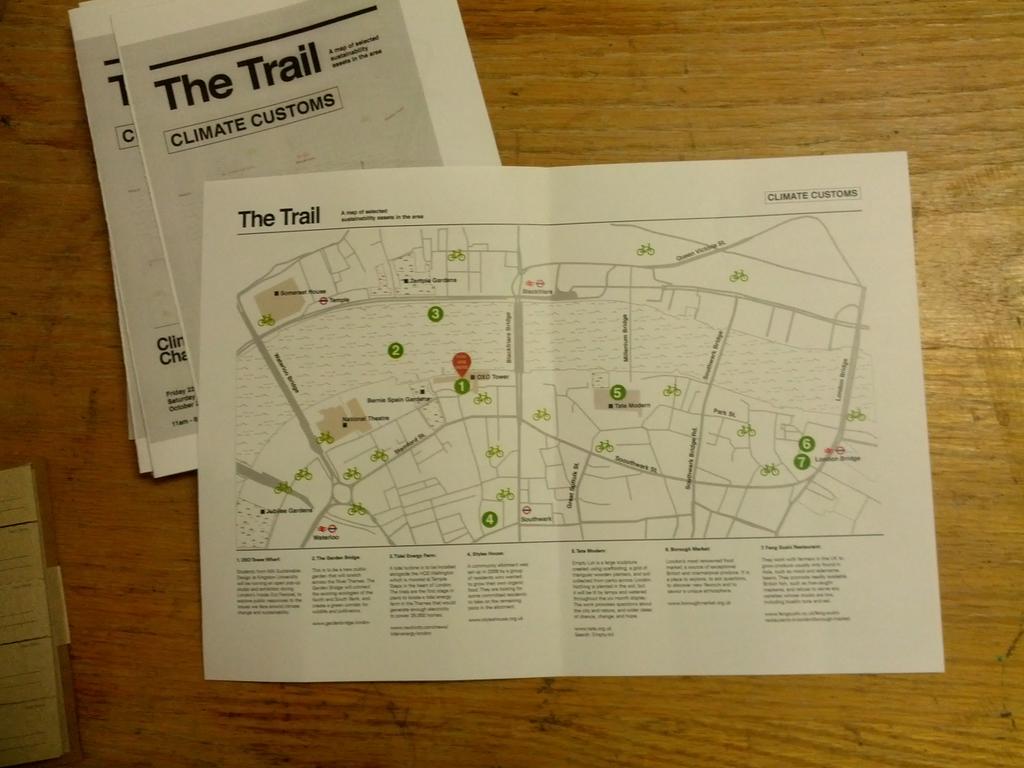 climatecustoms's tweet photo. Find your sustainable route around oxo tower!! Visit climate change for new reality today #ClimateChangeIsReal https://t.co/1XTJ2tCpK9