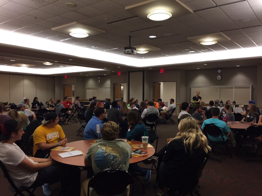 New Member Institute has begun in the Century Rooms! Welcome new members!