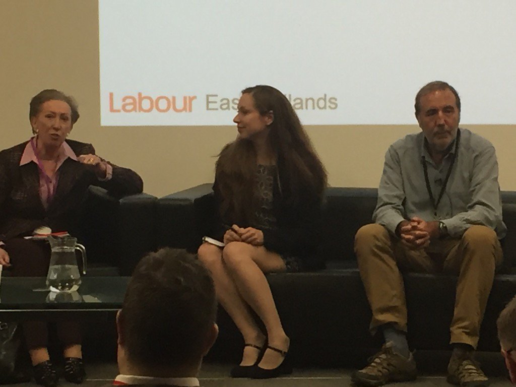 EMidsLabourLink's tweet photo. Discussion on the challenges ahead @EastMidsLabour Regional Conference #emlab15 @unisontweets https://t.co/Dx4gKK1GEj