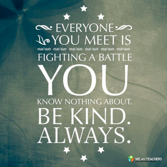 WeAreTeachers's tweet photo. Kindness counts! #teach #edchat https://t.co/zXu5WGjbZZ
